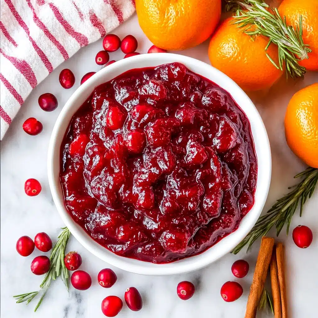 Holiday Orange Cranberry Sauce Recipe - Recipe Image