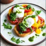 Kale Basil Pesto Breakfast Toast Recipe