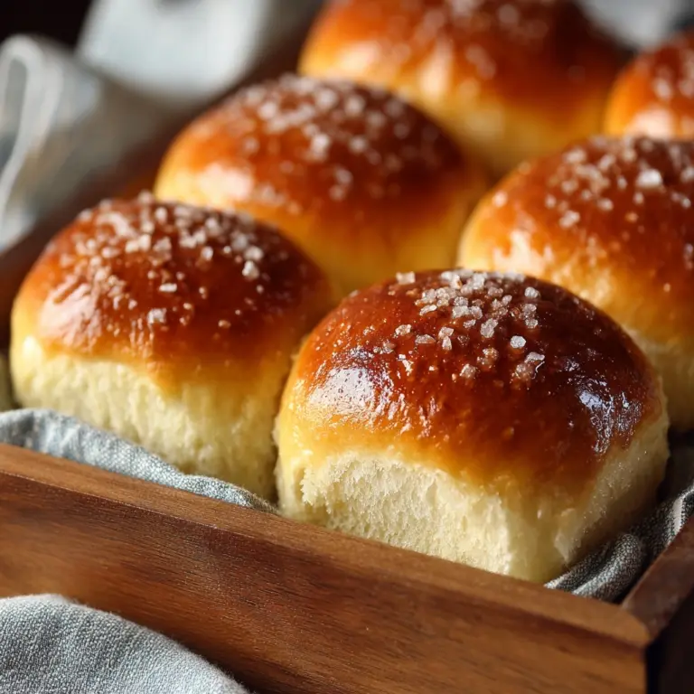 Easy Homemade Dinner Rolls Recipe