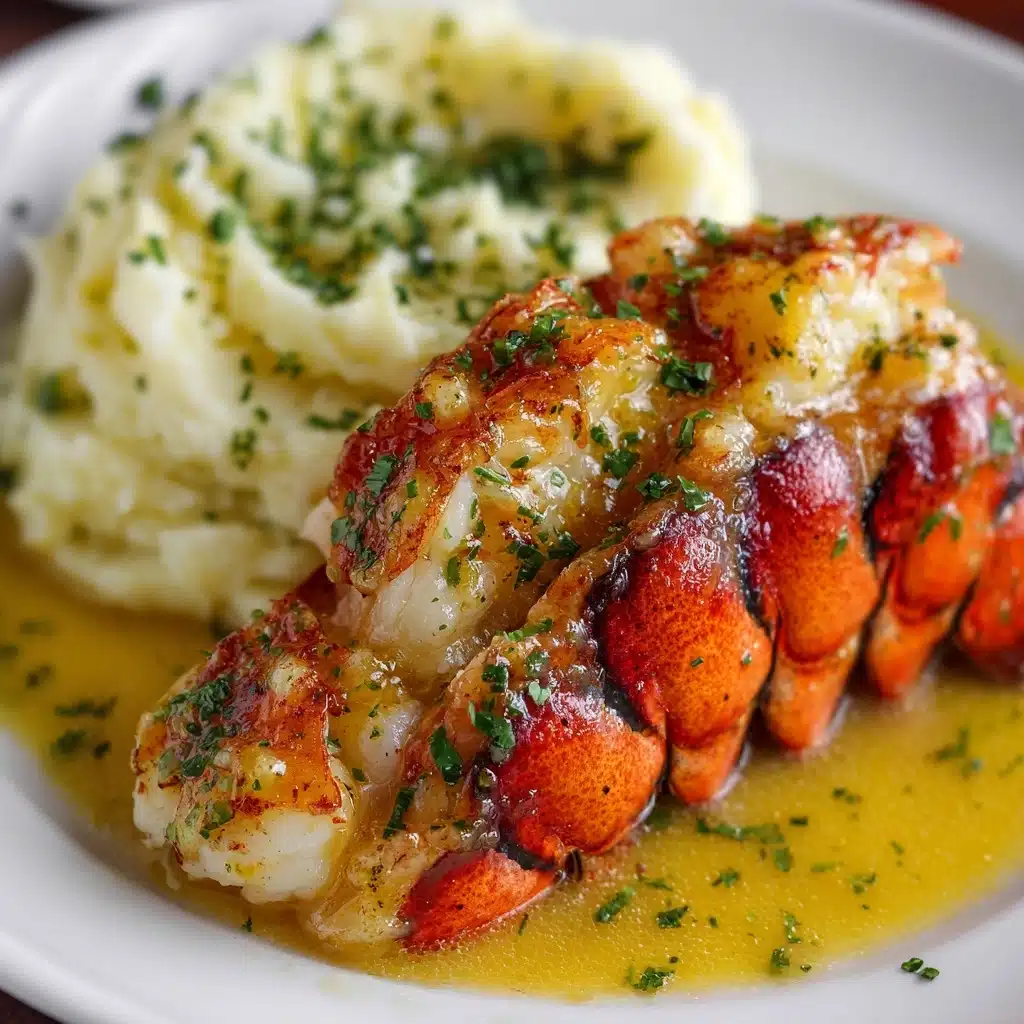 ic Herb Butter Sauce and Mashed Potatoes Recipe - Recipe Image