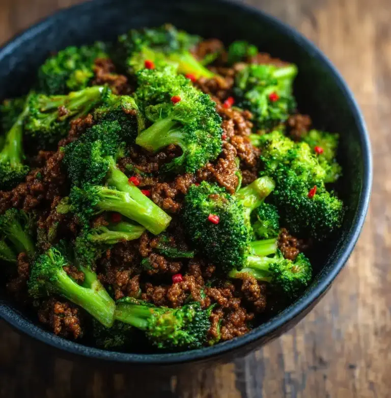 Ground Beef and Broccoli Recipe