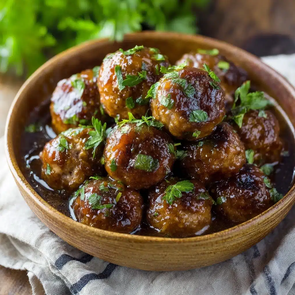 Slow Cooker Salisbury Steak Meatballs Recipe - Recipe Image