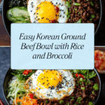 Korean Ground Beef Bowl Recipe