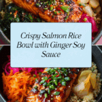 Crispy Salmon & Rice Bowl Recipe