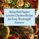 Spicy Red Pepper Lemon Chicken Recipe