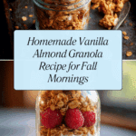 Vanilla Almond Granola Recipe