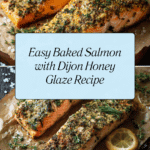 Baked Salmon Fillets Dijon Recipe