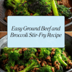 Ground Beef and Broccoli Recipe