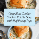 Slow Cooker Chicken Pot Pie Soup Recipe