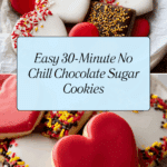 30 Minute No Chill Chocolate Sugar Cookies Recipe