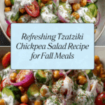 Tzatziki Chickpea Salad Recipe