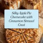 Silky and Rich Apple Pie Cheesecake Recipe