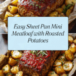 Sheet Pan Mini Meatloaf and Roasted Potatoes Recipe