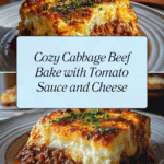 Cabbage Beef Bake Recipe