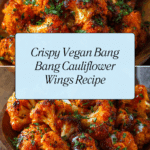 Vegan Bang Bang Cauliflower Wings Recipe