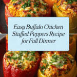Buffalo Chicken Stuffed Peppers Recipe