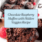 Chocolate Raspberry Veggie Muffins Recipe