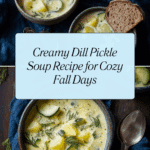 Creamy Dill Pickle Soup (Zupa Ogórkowa) Recipe