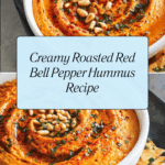 Roasted Red Bell Pepper Hummus Recipe