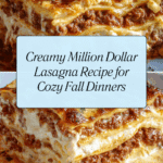 Million Dollar Lasagna – A Rich and Creamy Layered Delight! Recipe