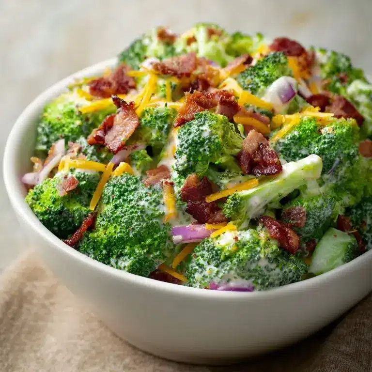 Amish Broccoli Salad Recipe