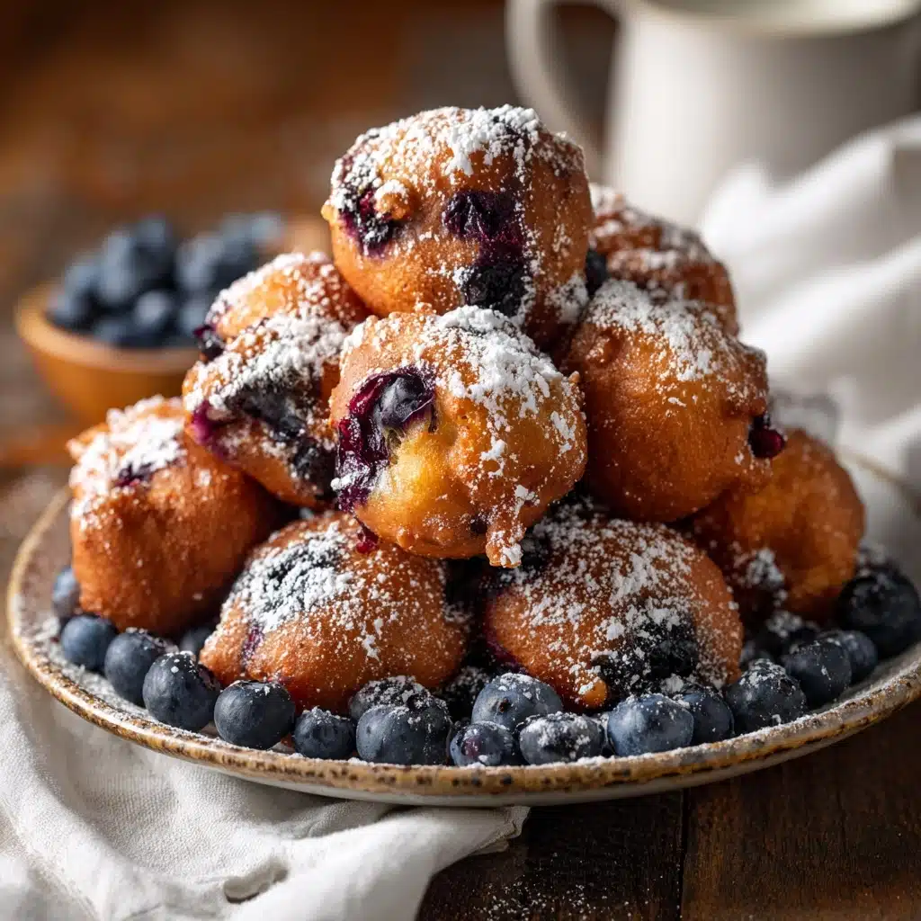 Baked Blueberry Fritter Bites Recipe - Recipe Image