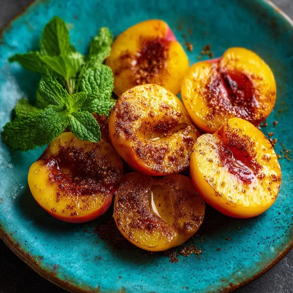Air Fryer Peaches With Cinnamon Recipe - Recipe Image