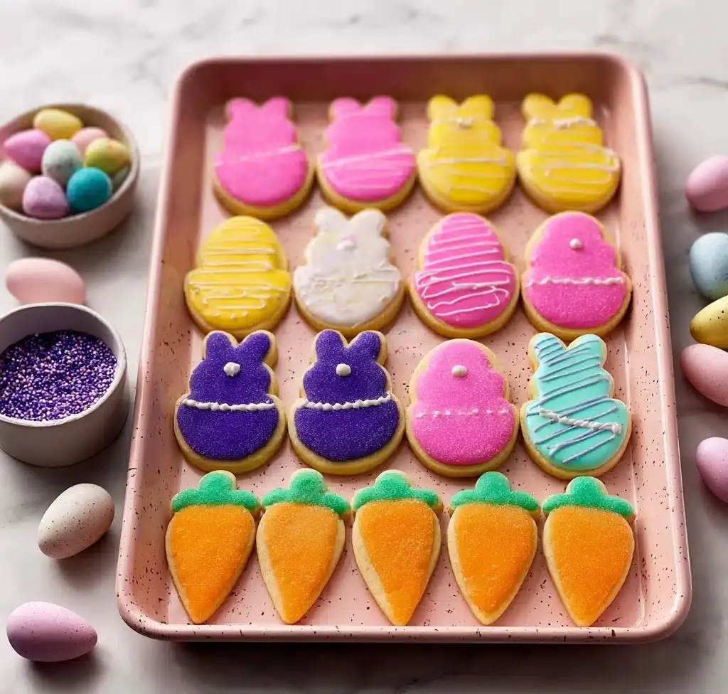 easter cutout cookies Recipe - Recipe Image