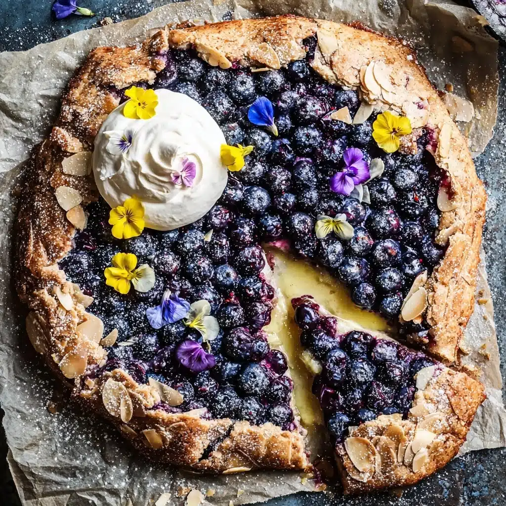 Blueberry Cheesecake Galette Recipe - Recipe Image