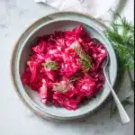 Homemade Pickled Cabbage With Beets Recipe