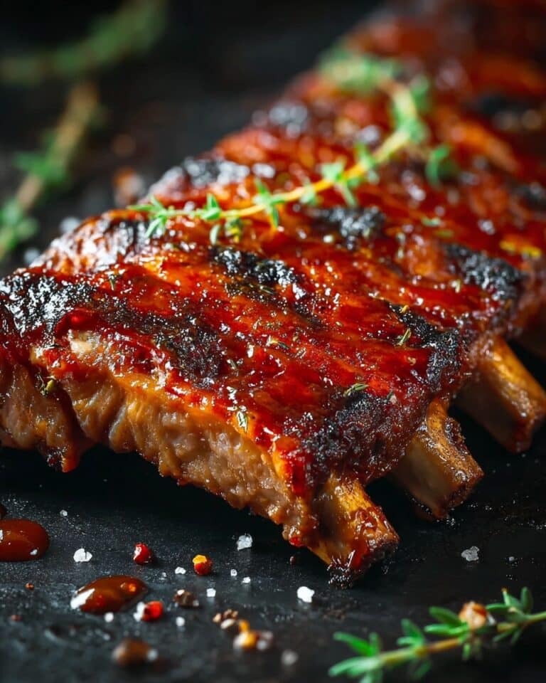 Perfectly Tender BBQ Ribs in the Oven Recipe