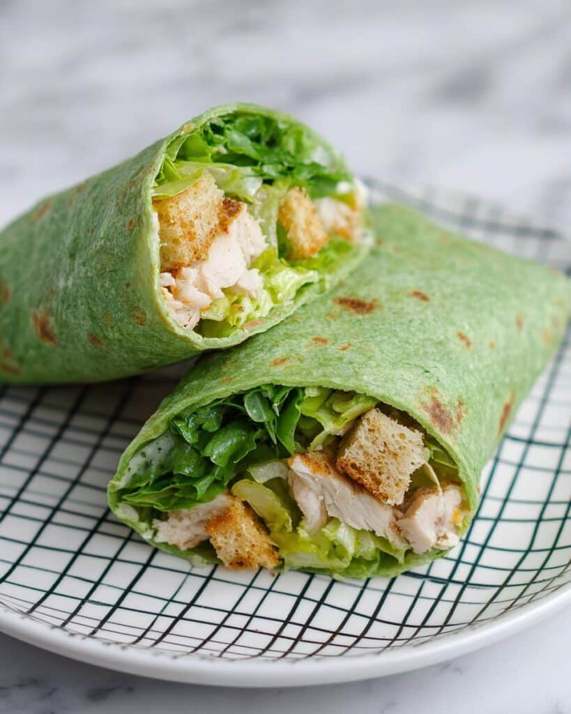 Instant Pot Caesar Chicken Wraps Recipe