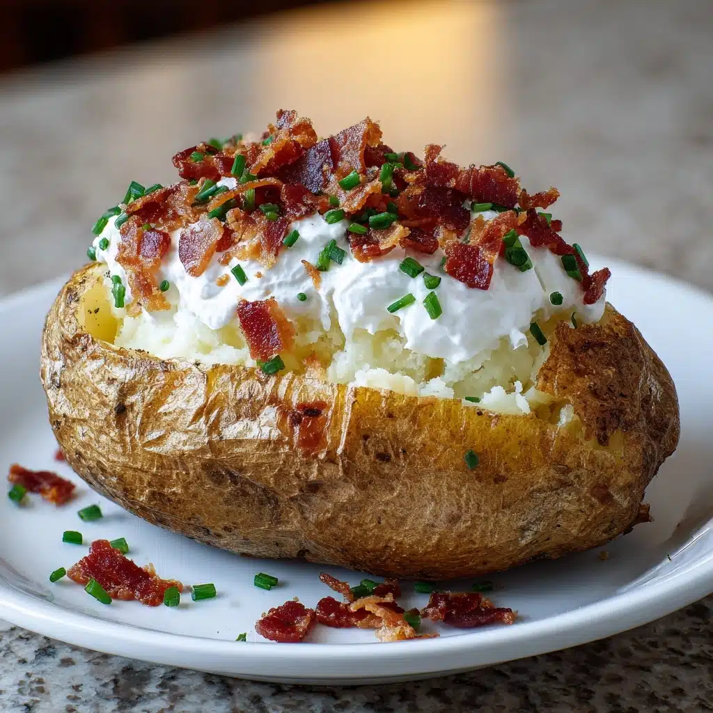air fryer baked potato Recipe - Recipe Image