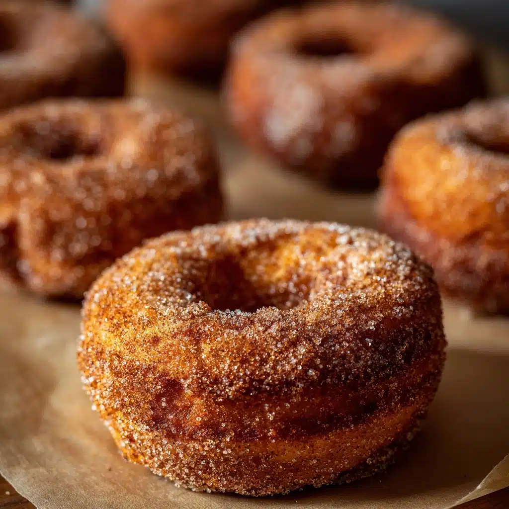 Pumpkin Cinnamon Sugar Donuts Recipe