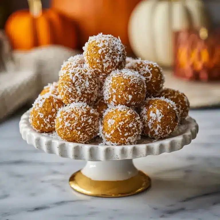 No Bake Pumpkin Cheesecake Balls Recipe