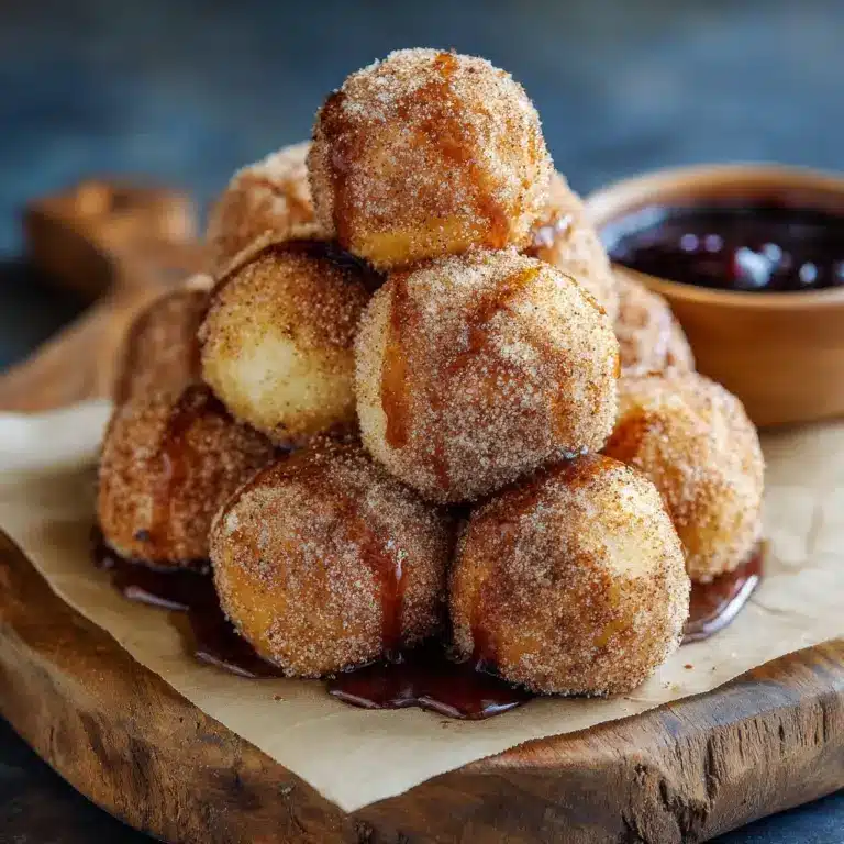 Air Fryer Churro Apple Pie Bombs Recipe