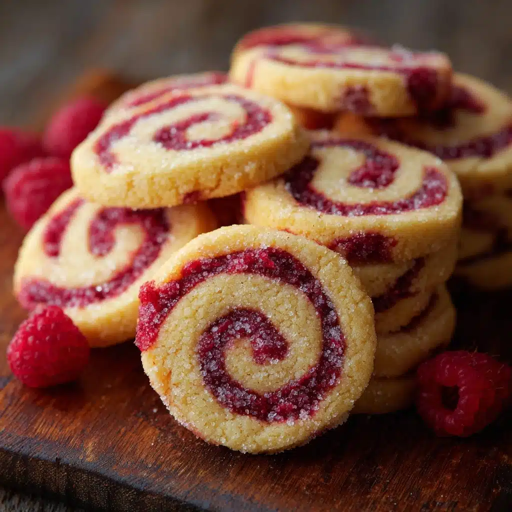 Sweet Raspberry Lemon Swirl Cookies Recipe