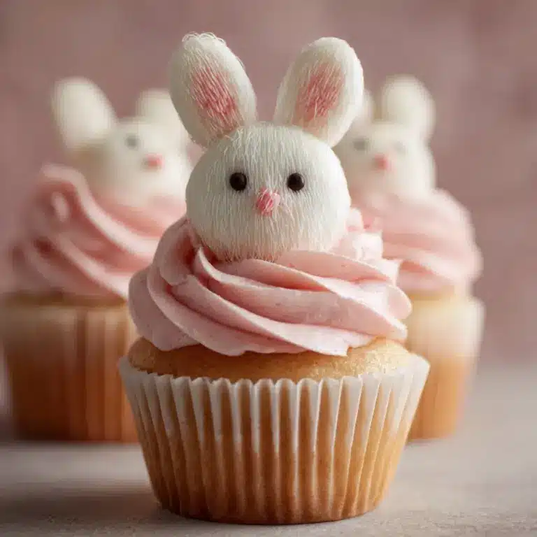 easter bunny cupcakes Recipe