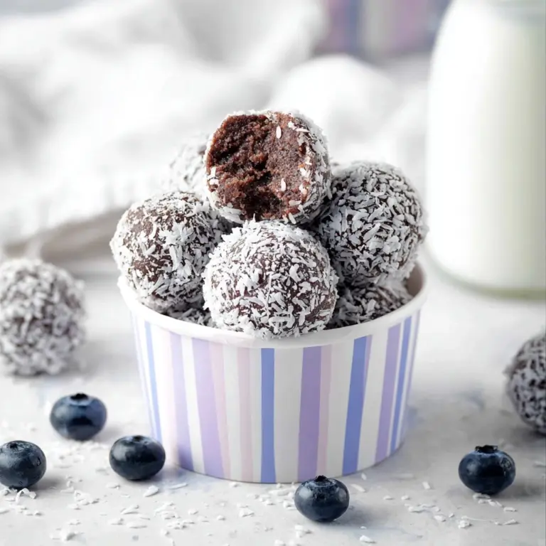 Blueberry Bliss Balls Recipe