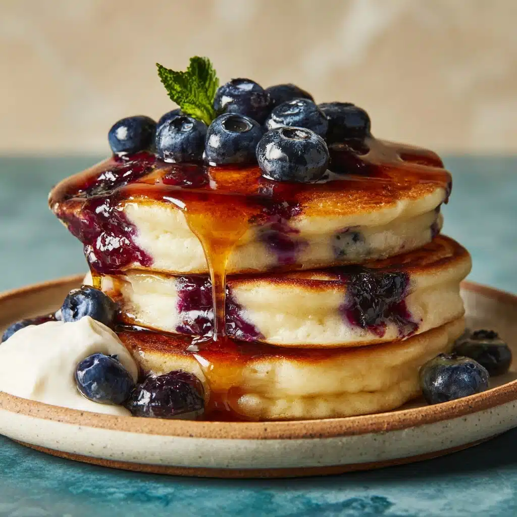 Blueberry Pancakes from Scratch Recipe - Recipe Image