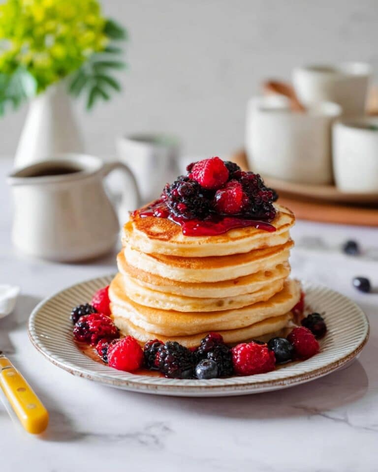 Fluffy Buttermilk Pancakes Recipe