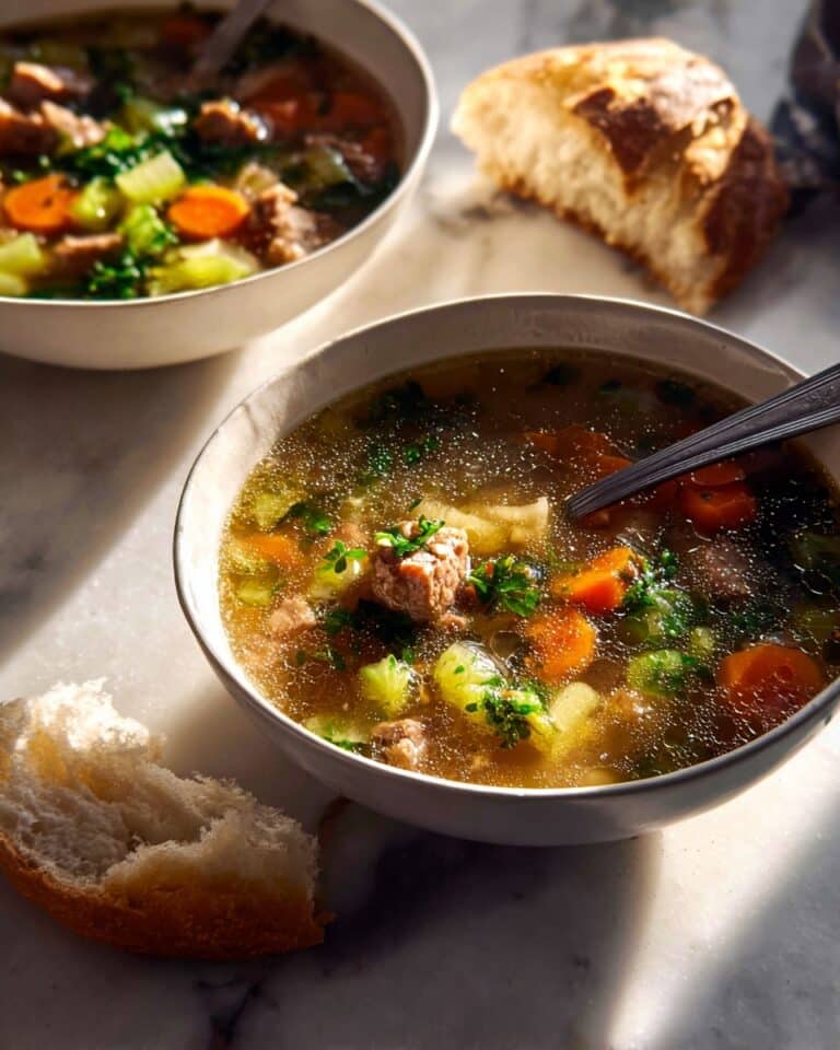 Crockpot Hearty Chicken and Rice Soup Recipe