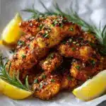 Lemon Garlic Chicken Bites Recipe