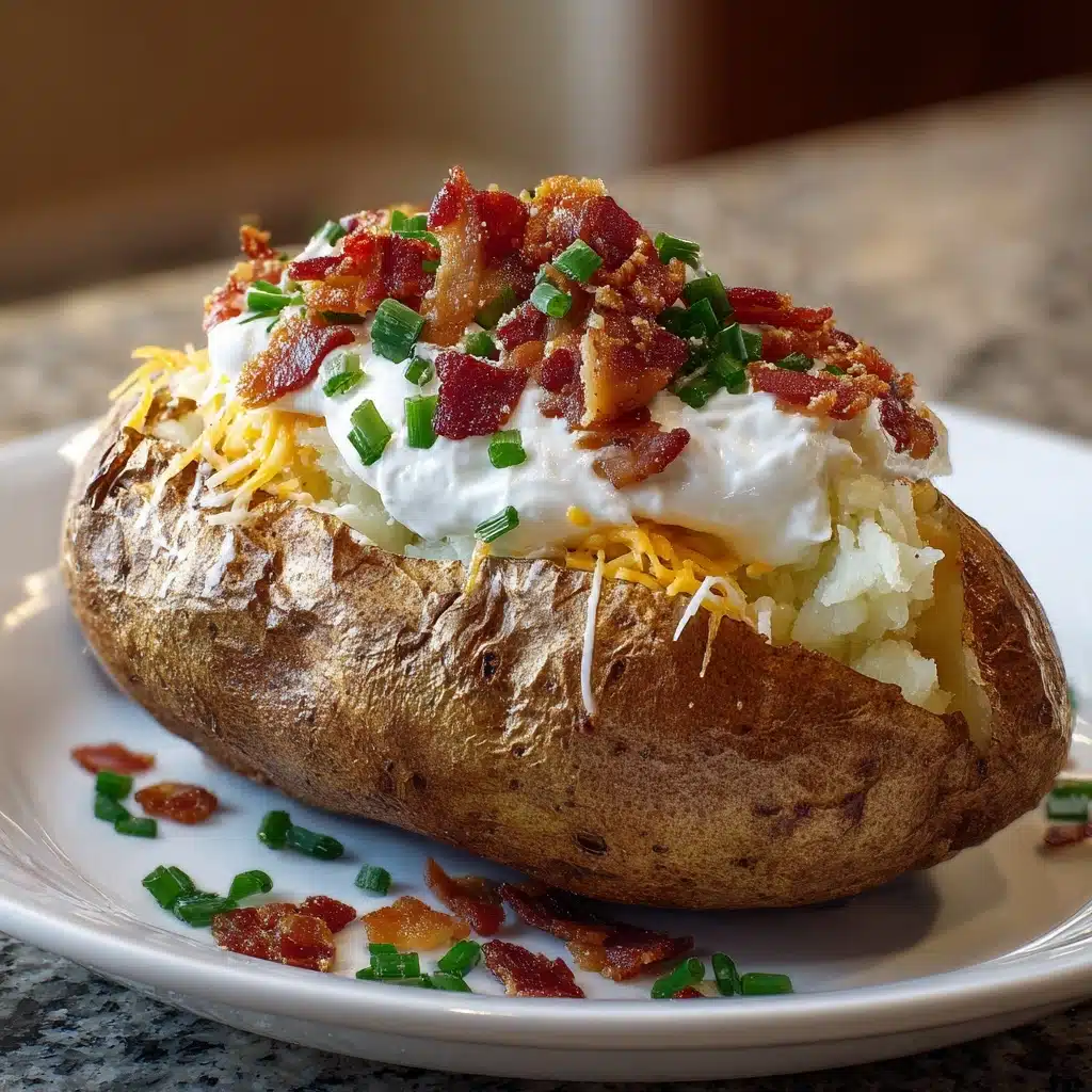 air fryer baked potato Recipe - Recipe Image