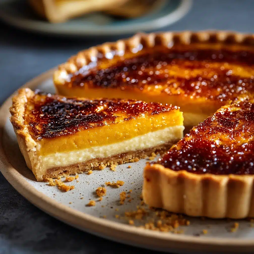Bourbon Brûlée Pumpkin Pie Recipe - Recipe Image