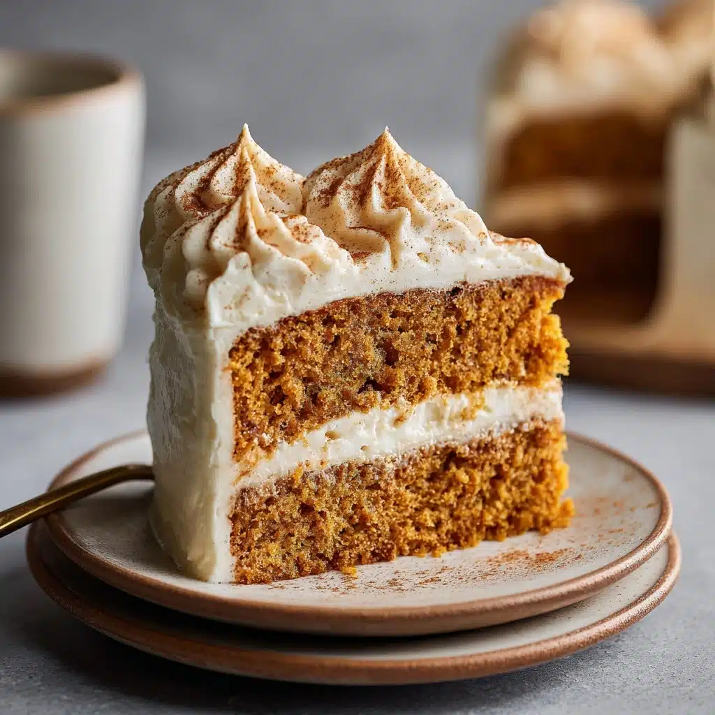 Pumpkin Cake With Whipped Cinnamon Frosting Recipe