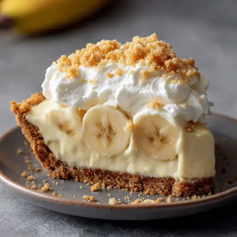 Easy Banana Cream Pie Recipe