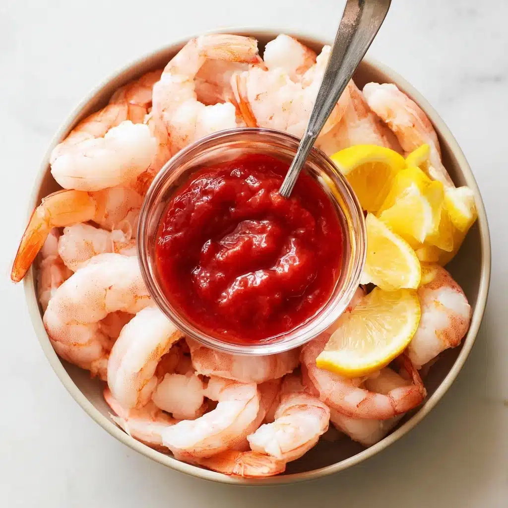 Poached Shrimp Cocktail Recipe - Recipe Image
