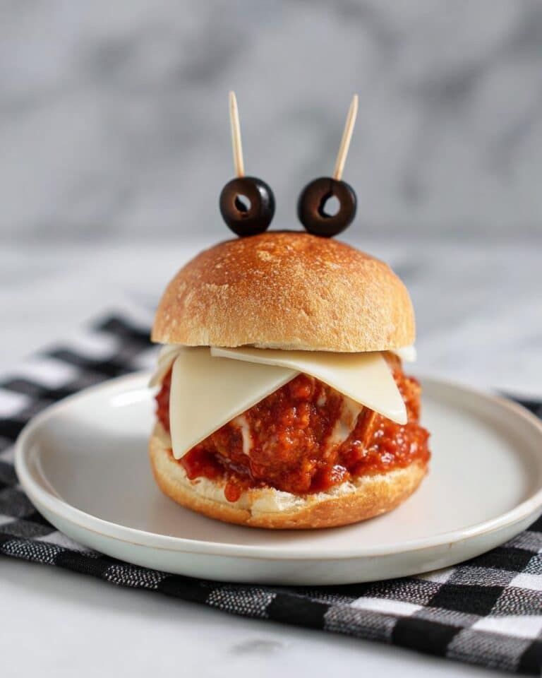 Monster Meatball Sliders Recipe