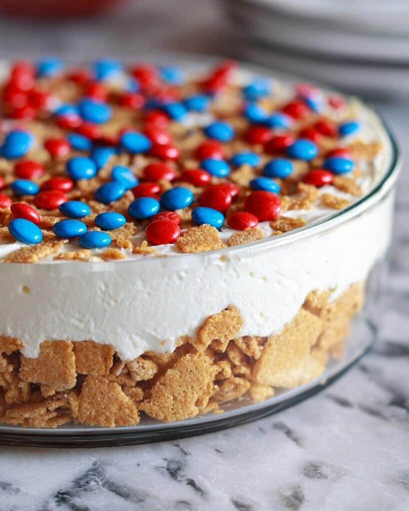 Captain America Ice Cream Cake Recipe